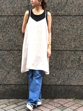 「Sheta（シータ）のアイテム」を使った、MURATA_157cmさん（レディース・157cm）の夏コーディネート
