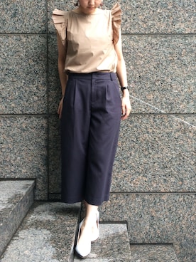 「Sheta（シータ）のアイテム」を使った、MURATA_157cmさん（レディース・157cm）の夏コーディネート