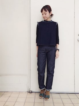 「Sheta（シータ）のアイテム」を使った、MURATA_157cmさん（レディース・157cm）の秋コーディネート
