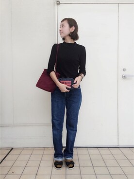 「Sheta（シータ）のアイテム」を使った、MURATA_157cmさん（レディース・157cm）の秋コーディネート