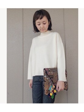 「Sheta（シータ）のアイテム」を使った、MURATA_157cmさん（レディース・157cm）の秋コーディネート