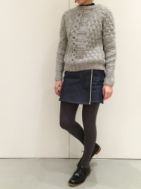 「Sheta（シータ）のアイテム」を使った、MURATA_157cmさん（レディース・157cm）の冬コーディネート
