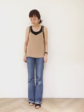 「Sheta（シータ）のアイテム」を使った、MURATA_157cmさん（レディース・157cm）の夏コーディネート