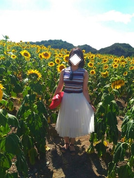 うーしーさん（レディース・156cm）の夏コーディネート