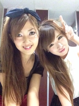 「忘れちゃった♡のアイテム（ワンピース、ブラック系）」を使った、TOMOMISUZUKIさん（レディース・154cm）の夏コーディネート