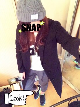 モリーさん（レディース・157cm）の冬コーディネート