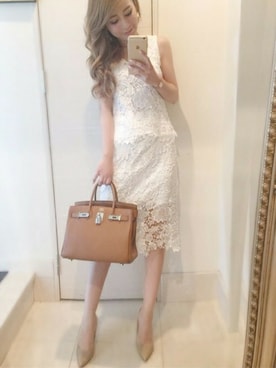 「アイテム（アナログ腕時計）」を使った、MOERYさん（レディース・160cm）の夏コーディネート