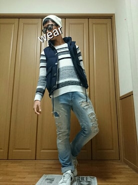 男子高校生さんのコーディネート