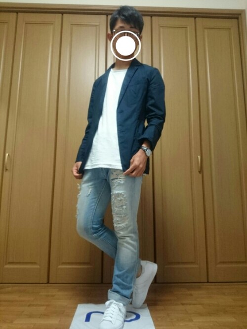 男子高校生 Adidas Originalsのスニーカーを使ったコーディネート Wear