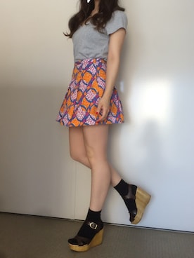 Kaoさん（レディース・157cm）の夏コーディネート