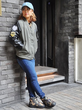 「BROOKLYN ALL DAY」｜DISSIDENTさん（レディース・163cm）の秋コーディネート