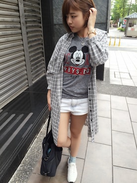 小肥婷兒さん（レディース・160cm）の春コーディネート