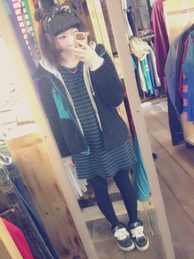 みくぴすさん（レディース・159cm）の春コーディネート