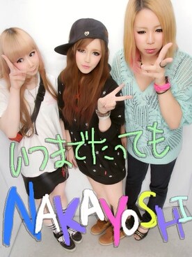 「VANS（バンズ）のVANS HALF CAB（スニーカー、ブラック系）」を使った、みくぴすさん（レディース・159cm）の夏コーディネート