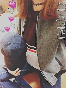 「岩盤浴」｜Moeさん（レディース・167cm）の冬コーディネート