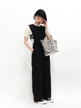 「Factor=（ファクターイコール）のアイテム（シューズ）」を使った、まみむさん（レディース・157cm）の春コーディネート