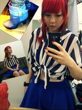 あやつるぽん！さん（レディース・160cm）の春コーディネート