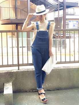 「アイテム（バングル/リストバンド）」を使った、shihoさん（レディース・155cm・20代）の春コーディネート