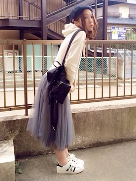 「Birth（バース）のアイテム」を使った、shihoさん（レディース・155cm）の秋コーディネート