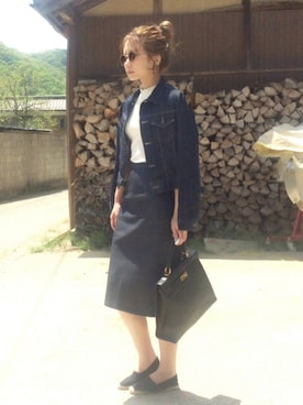 shihoさん（レディース・155cm）の夏コーディネート