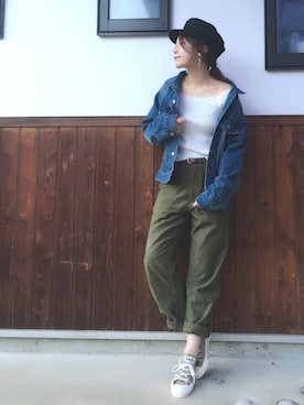 shihoさん（レディース・155cm）の秋コーディネート