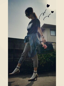 「Demodee」｜ayaさん（レディース・159cm）の秋コーディネート