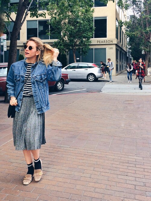 gucci marmont fringe loafer