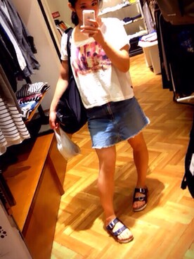 ちょす子さん（レディース・152cm）の夏コーディネート