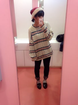 ちょす子さん（レディース・152cm）の冬コーディネート