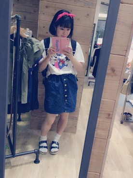 ちょす子さん（レディース・152cm）の夏コーディネート