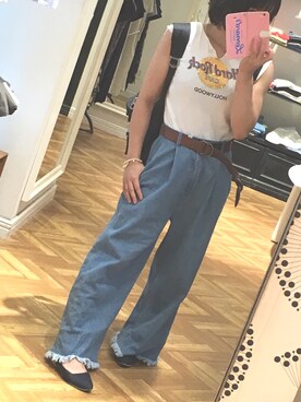 「DECO（デコ）のアイテム」を使った、ちょす子さん（レディース・152cm）の夏コーディネート