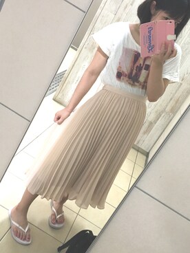 ちょす子さん（レディース・152cm）の夏コーディネート