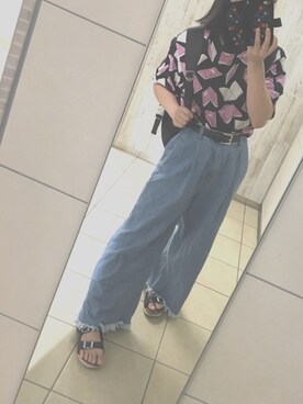 「DECO（デコ）のアイテム」を使った、ちょす子さん（レディース・152cm）の秋コーディネート