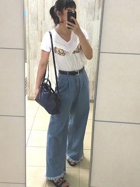 「DECO（デコ）のアイテム」を使った、ちょす子さん（レディース・152cm）の秋コーディネート