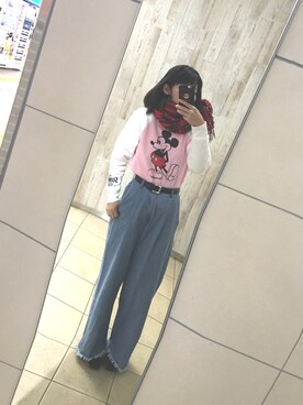 「DECO（デコ）のアイテム」を使った、ちょす子さん（レディース・152cm）の秋コーディネート