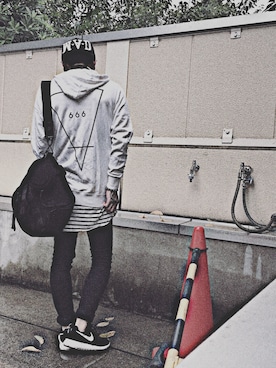 「FRESH.I.AM（フレッシュ.アイ.アム）のアイテム」を使った、hiLoさん（メンズ・171cm）の秋コーディネート