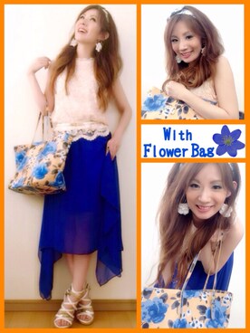 cocoelsa*さん（レディース・158cm）の夏コーディネート