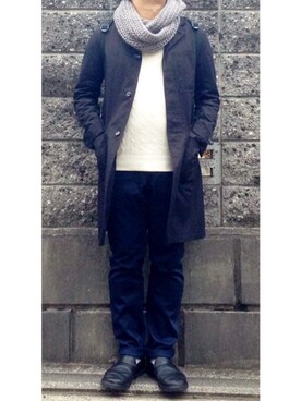 「アイテム（その他アウター）」を使った、こーさん（メンズ・170cm・20代）の冬コーディネート