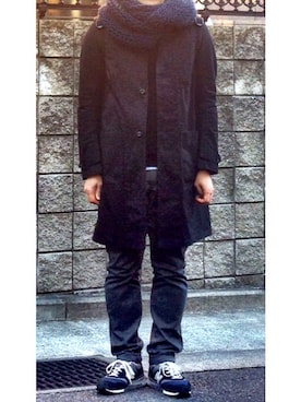 「アイテム（その他アウター）」を使った、こーさん（メンズ・170cm・20代）の冬コーディネート