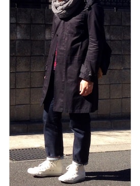 「アイテム（その他アウター）」を使った、こーさん（メンズ・170cm・20代）の冬コーディネート