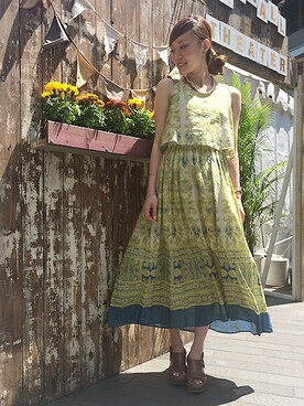 いけさんさん(レディース・160cm)の春コーディネート