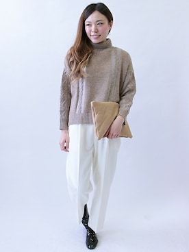 いけさんさん（レディース・160cm）の秋コーディネート