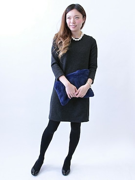 いけさんさん（レディース・160cm）の冬コーディネート