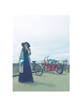 「OPENING CEREMONY（オープニングセレモニー）のアイテム（デニムパンツ）」を使った、xiangzi630さん（レディース・164cm）の秋コーディネート