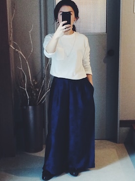 「EDITION（エディション）のアイテム（アクセサリー）」を使った、SAYAKAさん（レディース・147cm）の夏コーディネート