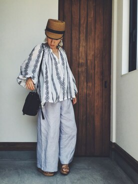 「jujube（ジュジュブ）のアイテム」を使った、SAYAKAさん（レディース・147cm）の春コーディネート