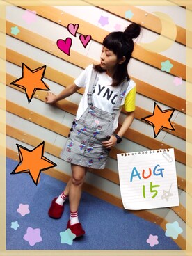 エリナさん(レディース・154cm)の夏コーディネート