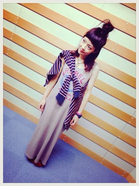 エリナさん(メンズ・154cm)の夏コーディネート