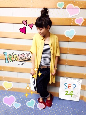 エリナさん（レディース・154cm）の秋コーディネート