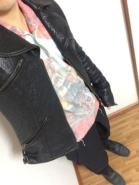 「DOLCE&GABBANA（ドルチェアンドガッバーナ）のアイテム（ブーツ）」を使った、ちぃーすさん（メンズ・170cm）の冬コーディネート